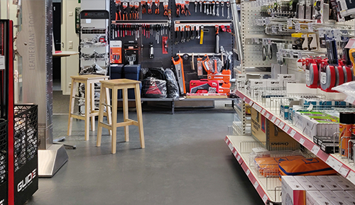 Malkit myymälä Vantaa sisänäkymä