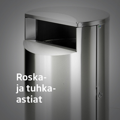 Malkit roska-astiat ja tuhka-astiat