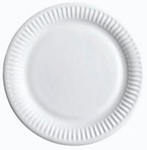 Kertakäyttö lautanen matala 15 cm 100 kpl - Kertakäyttöastiat - 70820 - 2