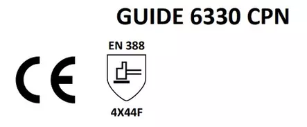 Pisto- ja viiltosuojakäsine Guide 6330 CPN nitriilipinnoitettu - Hitsaus-, Pisto- ja Viiltosuojakäsineet - 61670 - 2