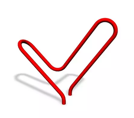 Pyöräteline Sydän runkolukittava NF3931M Lappset - Pyörätelineet, Pyöräkatokset - 67670 - 2