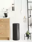 Roska-astia Brabantia Touch Bin New 30 L matta musta, muovinen sisäastia - Roskakorit, poljinastiat - 68740 - 3