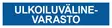 Ulkoiluvälinevarasto tarra 200 x 50 mm - Kiinteistökilvet - 67180 - 1
