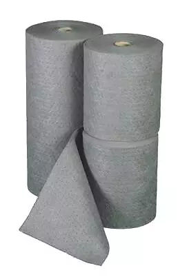 Imeytysmatto Universal 170 L 0,40 x 53 m perferoitu harmaa - Öljyn/kemikaalien imeytysaineet ja liina - 73870 - 1