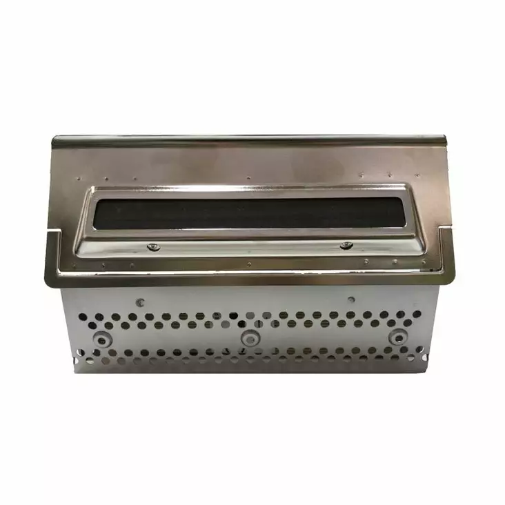 Postiluukku vinotyöstöön 4ESS/45-49N-14 niklattu 45-49 mm ovelle - Ovitarvikkeet, lukot, ovikellot - 75910 - 1