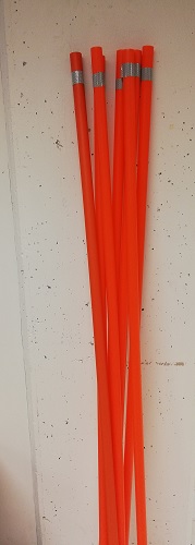 Aurauskeppi 25 mm x 1,5 m - Liikenteen ohjaus - 65320 - 1