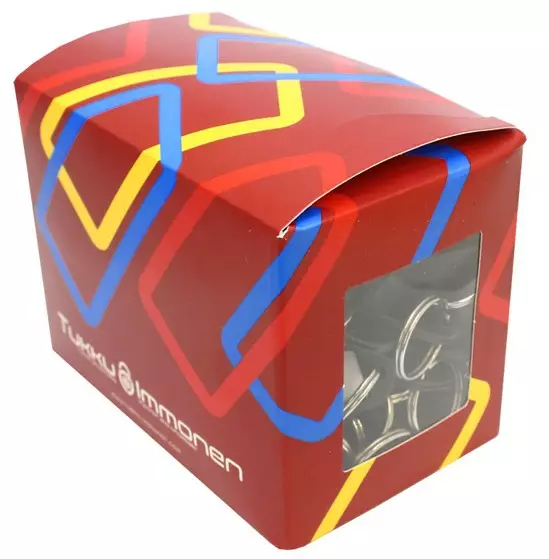 Avaimenperä musta 100 kpl / pkt - Avainkaapit, avaimenperät ja avainketjut - 70360 - 1