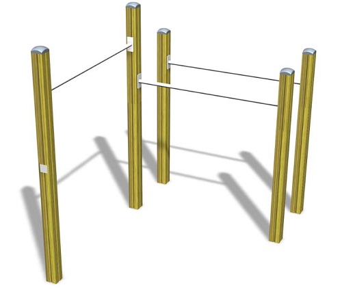 Dippi ja leuanveto 175014 Lappset Classic Sport - Liikuntavälineet, Palloilu - 58400 - 1