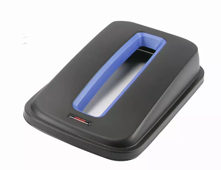 Jäteastian kansi Geo paperinkeräys sininen 29 x 49 x 9 cm - Roskakorit, poljinastiat - 5420 - 1