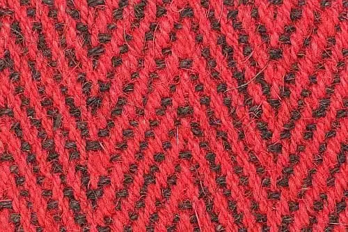 Käytävämatto kookos 120 cm kumipohja puna / musta 1104 - Tekstiilimatot, Käytävämatot - 57450 - 1