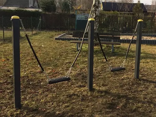 Keinuteline 2:lle Tellurium 220002M Lappset ABC - Keinutelineet - 61420 - 1