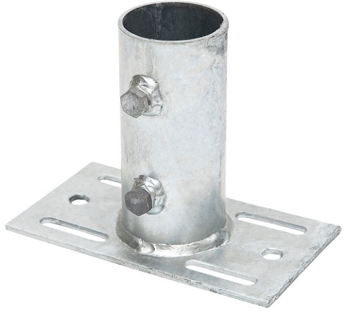 Kiinnike 60 mm putkelle betonipinnalle - Kylttien kiinnikkeet ja tarvikkeet - 72110 - 1