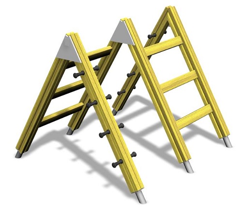 Kiipeilyreitti 175006 Lappset Clover - Kiipeilytelineet - 62860 - 1