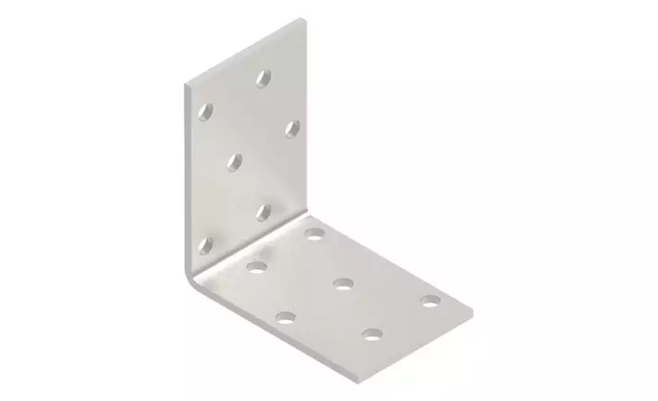 Kulmalevy 60x60x40x2.5 - Kulmalevyt, asennusvanteet - 74410 - 1