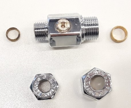 Kuulasulku pus. 8x10 mm - Palloventtiilit, Kuulasulut - 760 - 1