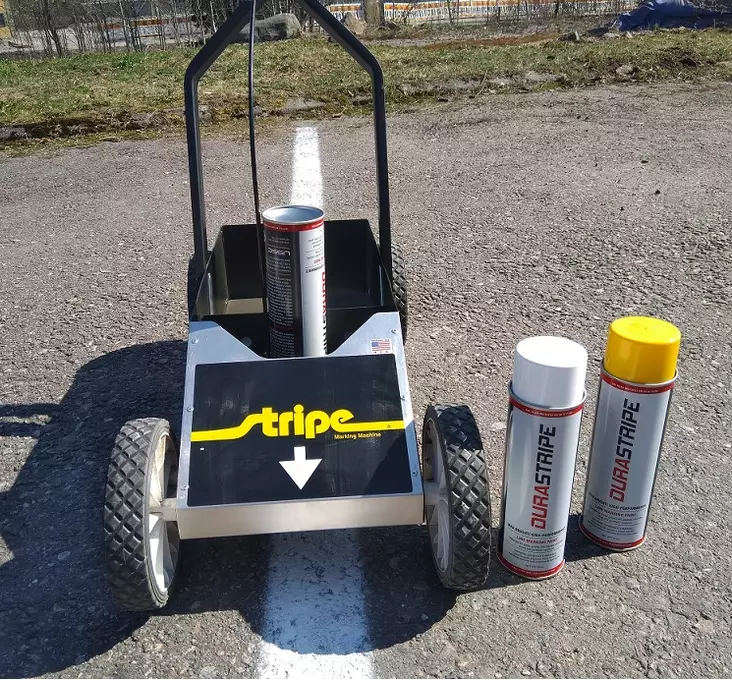 Maalausvaunu Dura Sripe - Katumaalit, Asfaltinpaikkaus - 64200 - 1