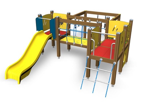 Monitoimiteline Lucas 104325M Lappset ABC - Monitoimitelineet - 64040 - 1