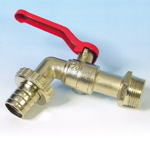 Pallolaskuhana 1/2'' letkuliittimellä - Palloventtiilit, Kuulasulut - 730 - 1