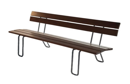 Penkki Classic EU33 kovapuu sinkitty runko vapaastiseisova Euroform - Penkit - 60880 - 1