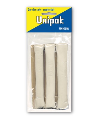 Putkikitti Unigum 0,125 kg - Tiivisteet, Tiivistemassat - 1080 - 1
