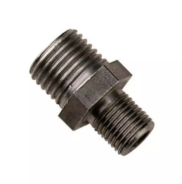 Putkiyhde supistuskaksoisnippa UK musta 245 3/4''- 3/8'' - Putkenkannakkeet, Putkiyhteet - 75550 - 1