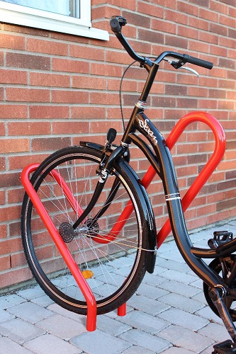 Pyöräteline Sydän runkolukittava NF3931M Lappset - Pyörätelineet, Pyöräkatokset - 67670 - 1