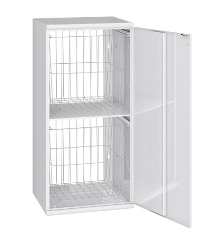 Pyykkikaappi PYK 400A Polaria alakaappi 2 koria - Peilikaapit, allaskaapit ja tarvikkeet - 68800 - 1