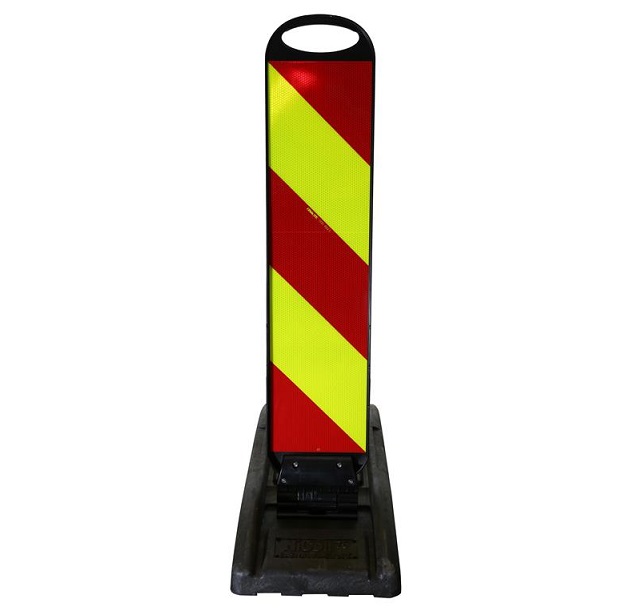 Sulkupylväs Nicoll heijastava, taittuva 2-puolinen - Liikenteen ohjaus - 64350 - 1