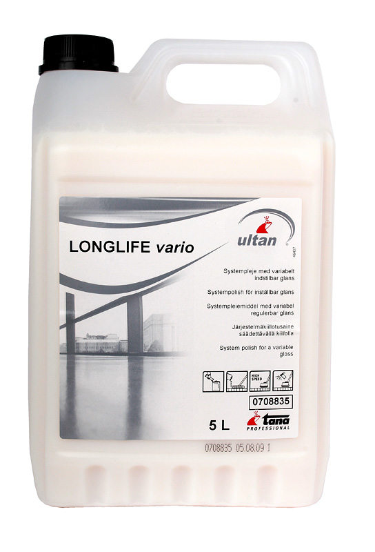 Vaha Tana Longlife Vario 5 L puolikiiltävä - Lattianhoitoaineet, Vahat, Vahanpoisto - 5140 - 1