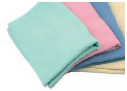 Froteeliina 2-puolinen 50 x 70 cm sininen 12 kpl/pkt - Siivousliinat, Sienet - 6051 - 1