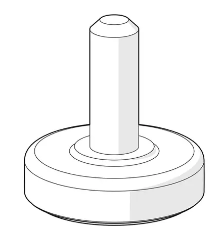 Lautanen täydellinen DN 15 438281 - Oras varaosat - 531 - 1