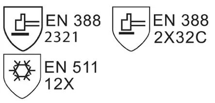 Talvikäsine Guide 5154W viiltosuojattu lk 3 / C - Talvikäsineet - 14861 - 2