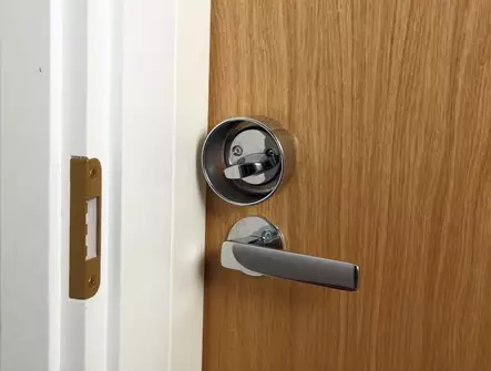 Vääntönupin murtosuoja avomalli R 9071 St/Cr - Ovitarvikkeet, lukot, ovikellot - 63681 - 2