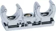 Putkenpidin 2 x 12 mm 2 kpl /pss kromi - Putkenkannakkeet, Putkiyhteet - 76001 - 1