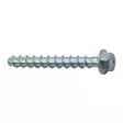 Betoniruuvi 10 x 60 mm laipalla kuusiokanta zn 25 kpl / pkt - Ruuvit, Tulpat - 75971 - 1
