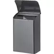 Postilaatikko metallinen lukittava välikannella musta - Postilaatikot, postiluukut - 58721 - 2