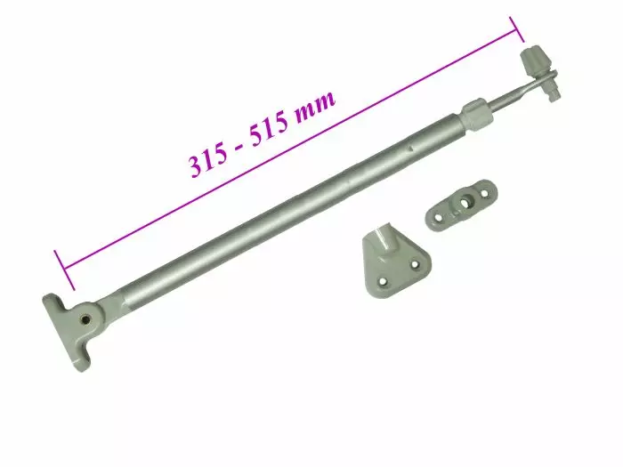 Ovijarru säädettävä 315 - 515 mm - Ovitarvikkeet, lukot, ovikellot - 74721 - 1