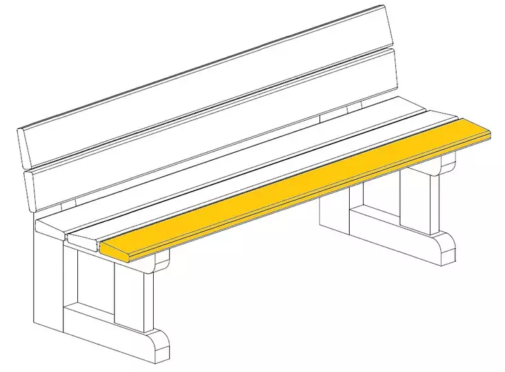 Penkin lankku Park Weekend 708781-652SP tiikinpunainen Lappset - Penkit - 74741 - 1