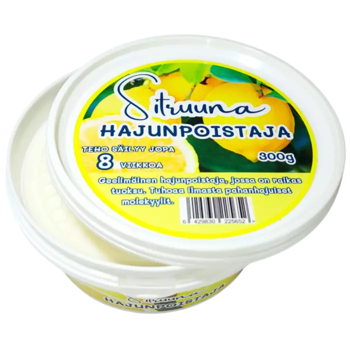Hajunpoistaja 300 g geeli sitruuna - Hajunpoistajat, Ilmanraikastajat - 75101 - 1