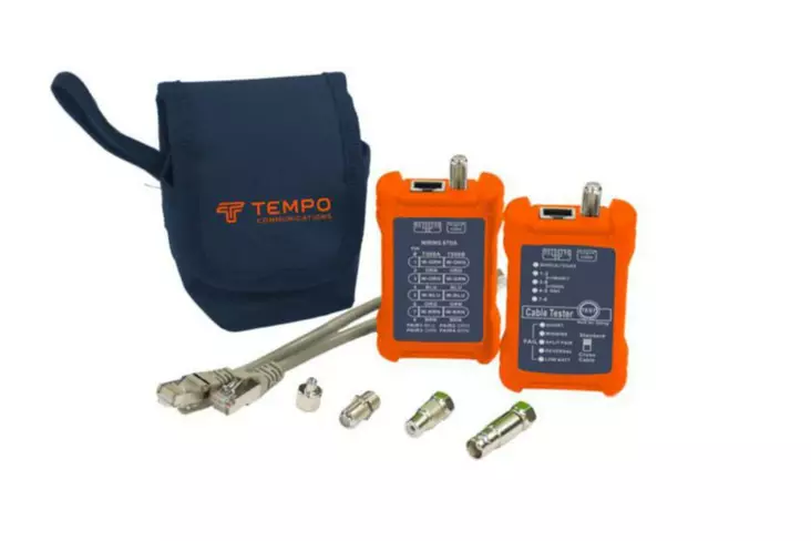 Lähiverkkotesteri Tempo RJ45 & A/V - Sähköasennustarvikkeet - 75431 - 1