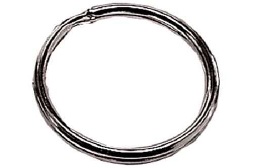 Avainrengas 30 mm niklattu teräs 5 kpl/pkt - Avainkaapit, avaimenperät ja avainketjut - 62461 - 1