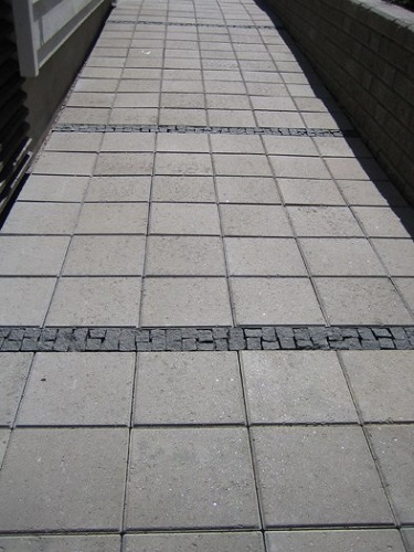 Betonilaatta 298 x 298 x 50 mm sileä harmaa - Ulkokalusteet - 3801 - 1