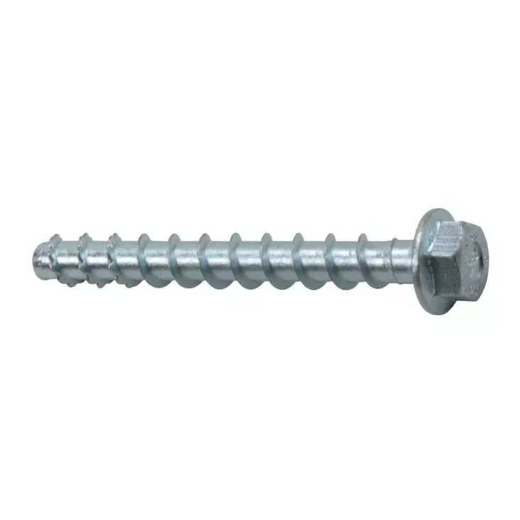 Betoniruuvi 10 x 60 mm laipalla kuusiokanta zn 25 kpl / pkt - Ruuvit, Tulpat - 75971 - 1