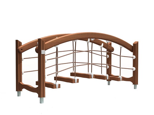 Huojuvat lankut 175533 Lappset Flora - Tasapainoilu, Leukapuomit - 62431 - 1