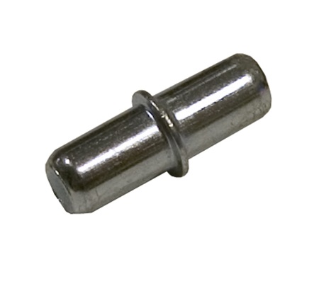 Hyllynkannatin 5 mm sinkitty teräs 12 kpl / pkt - Astiakaapin tarvikkeet, Jätevaunut - 56861 - 1