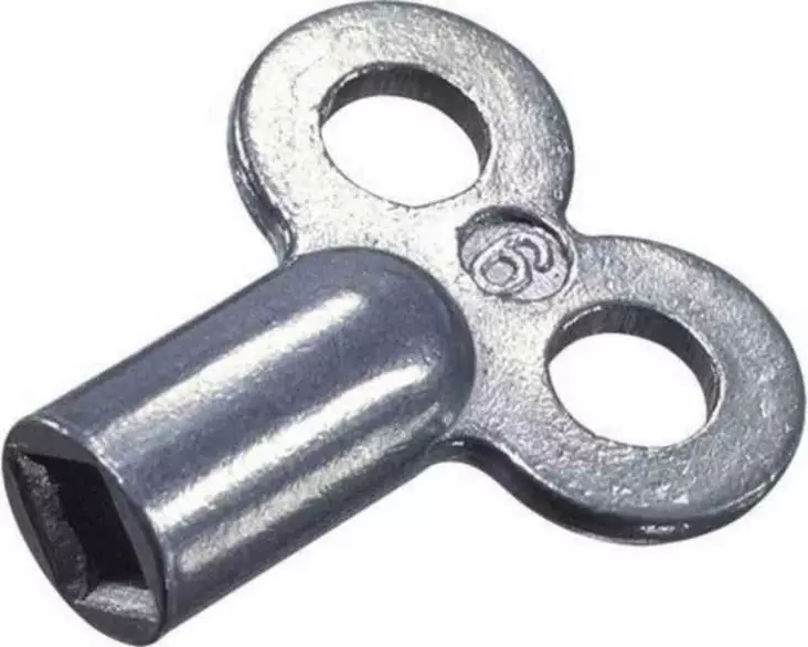 Ilmaruuvin avain niklattu - Patteriventtiilit, Termostaatit - 741 - 1