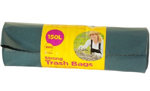 Jätesäkki 150 L vahva sininen 750 x 1150 x 0,055 mm McLean - Jätesäkit, Roskapussit - 56011 - 1