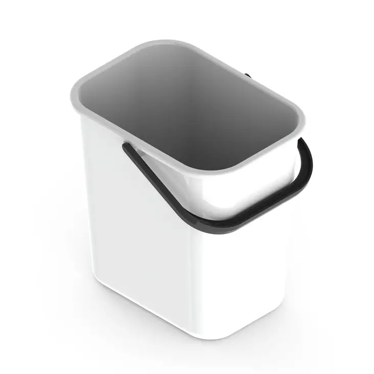 Jätesanko 11,5 L Eco LM 520 valkoinen - Astiakaapin tarvikkeet, Jätevaunut - 4451 - 1