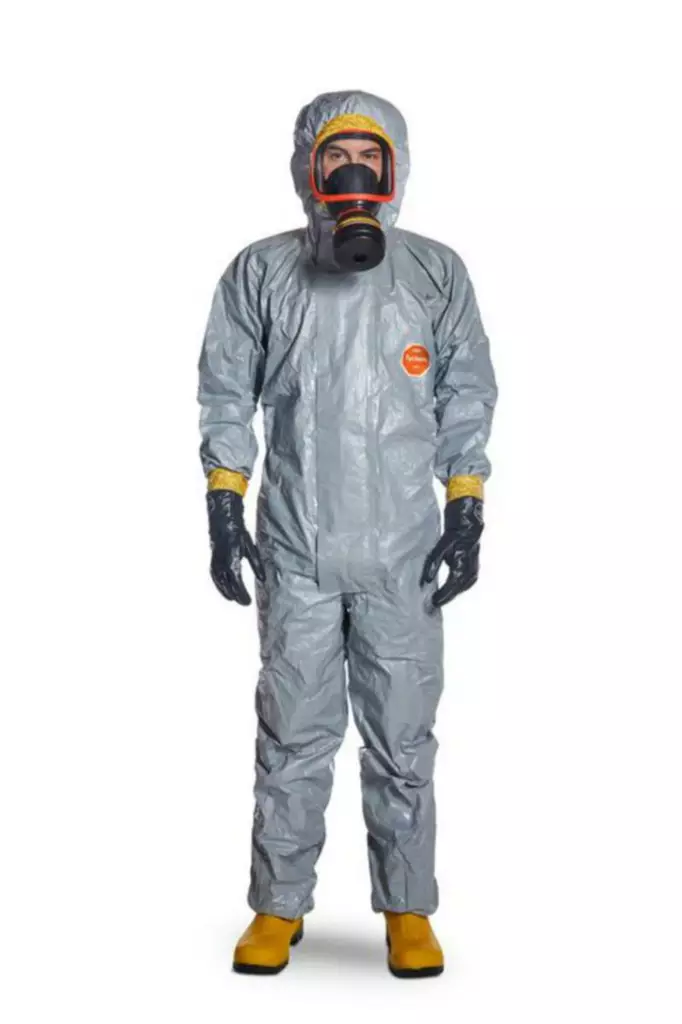 Kertakäyttöhaalari DuPont Tychem 6000F Plus koko 2XL - Kertakäyttöiset suojaimet - 76281 - 1