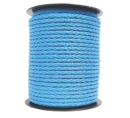 Köysi 8 mm polypropeeni palmikoitu sininen - Levyankkurit, vetoniitit - 64161 - 1